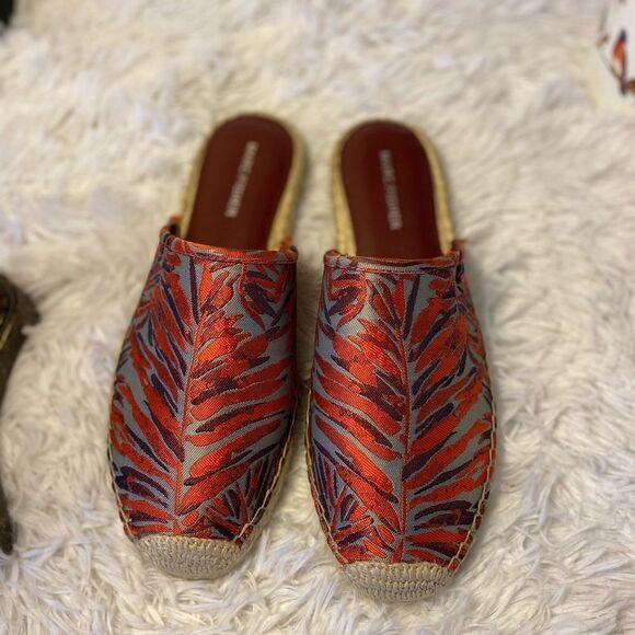 Marc Fisher New With Box Sz 8 1/2 Espadrille Slip On Colorful - Picture 5 of 11